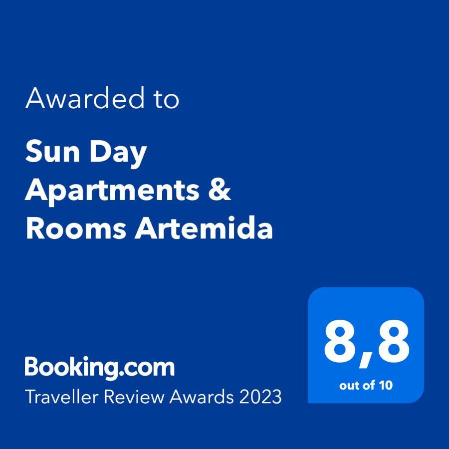 Sun Day Apartments Free Airport Shuttle Artemida  Dış mekan fotoğraf